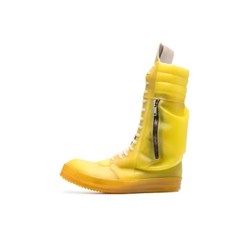 RICK OWENS совместный бренд Ботильоны Желтые Мужские