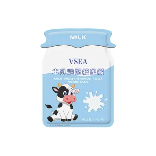 VSEA Молоко Ниацинамид Крем для ног Устойчивый к растрескиванию Отшелушивающий Мертвую кожу Облегчение зуда и Увлажнение 40г Сумка