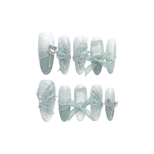 Song Biography Ледяной Песочный 3D-эффект Бабочка Осветляющий 25mm Овал