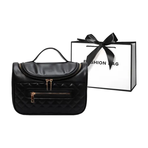 LETOO ПУ (полиуретан) Косметичка Стандартная Женская Черная Зеленая Коричневая Белая