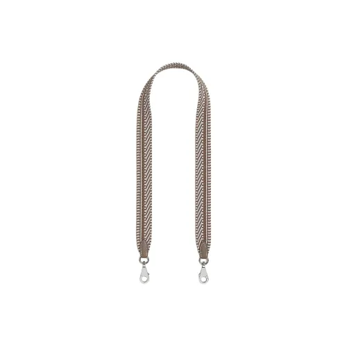 HERMES Cavale Холст Swift Телячья кожа Сумка Ремень Женский Светло-серый и Слоново-серый