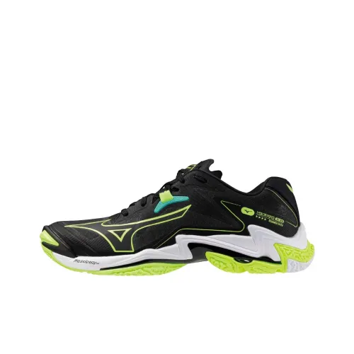 Mizuno Wave Lightning Z8 Износостойкий и Легкий Низкий Топ Кроссовки для тренировок Мужской Черный
