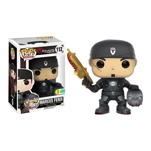 Funko POP! Collection GAMES Game Военная машина Marcus Golden Gun EDITION Фигурки в стиле чиби