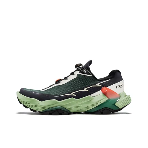 KAILAS FUGA DU Противоскользящий поддерживающий легкий низкий верх кроссовки для бега по пересеченной местности мужские зеленые