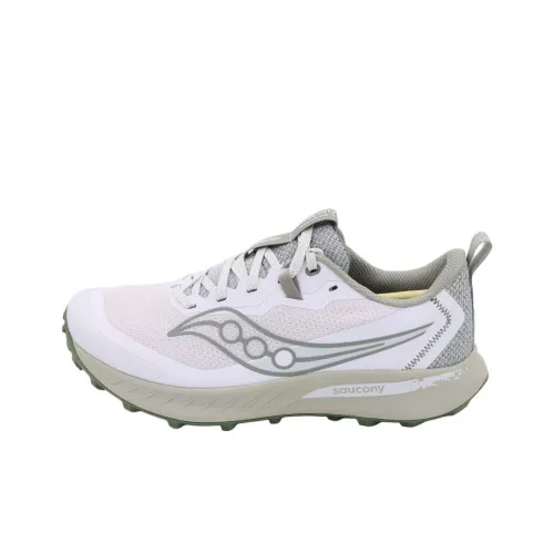 Saucony Беговые кроссовки Низкий топ Серый Белый Мужской