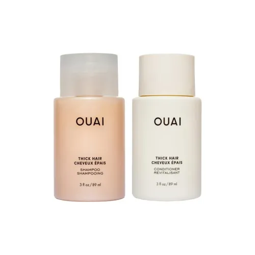 OUAI Thickening Sample Наборы Шампунь и Кондиционер для Укрепления Чистка и Сглаживание 89 мл + 89 мл
