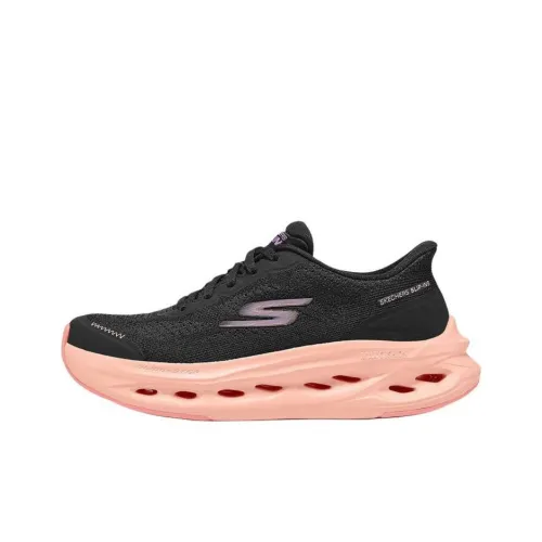 Skechers Slip Ins Низкие Беговые Кроссовки Женские Черные