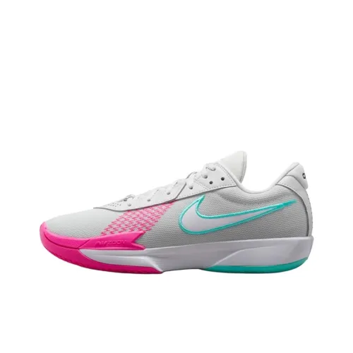 Nike Air Zoom г.T. Cut ACADEMY Износостойкий и Легкий Низкий Топ Баскетбольные кроссовки Мужской Серый
