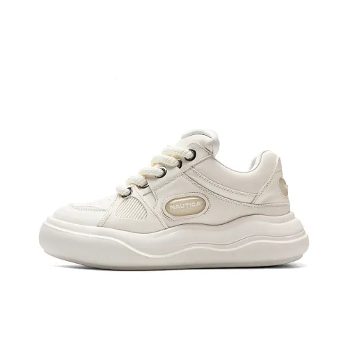 NAUTICA Противоскользящие Устойчивые к истиранию Низкие Кроссовки для скейтбординга Мужские Белые