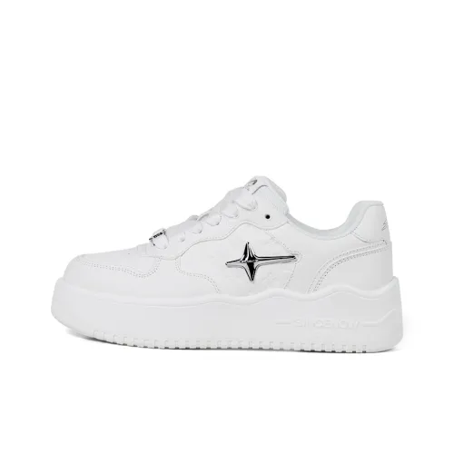 SINCENOW Slip-resistant Abrasion-resistant Low-top Skateboard Shoes Women's Слайп-резистентные абразионные низкие топ скейтборд обувь женские