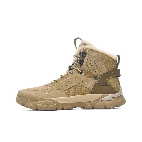 Jeep Короткий MID Голень Сноубутсы Мужской Хаки