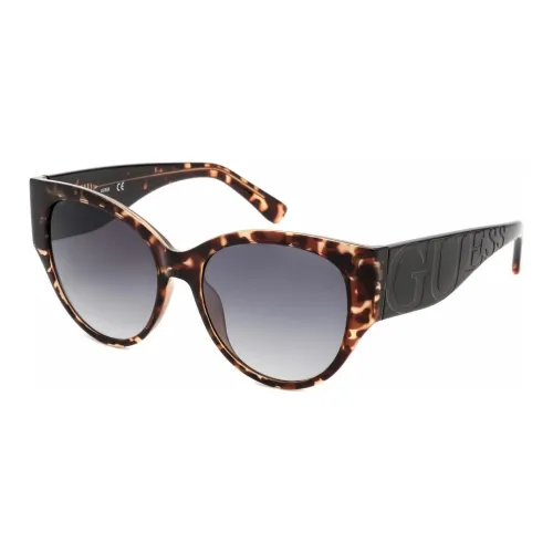GUESS Пластик Кошачий глаз Солнцезащитные очки Женские Черепаховый