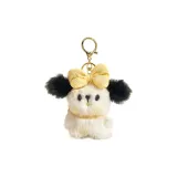 Жёлтый бант щенок