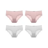 Темно-розовый *2 + Утренний туманно-серый 2 (4 упаковки)