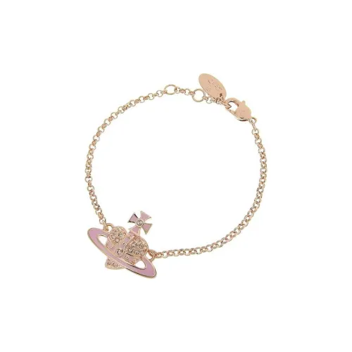 Vivienne Westwood Brass Bracelets Унисекс Rose Gold Pink