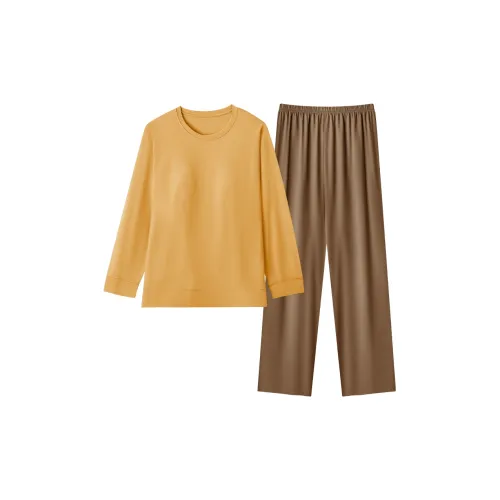 WANANNI Пижамный комплект Женский Амбер + Латте