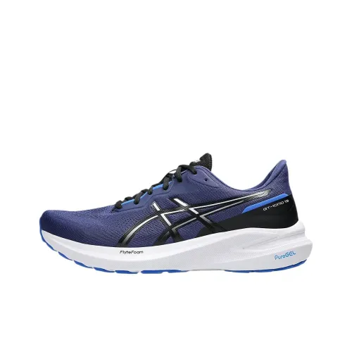 ASICS GT 1000 13 Устойчивый к истиранию Низкий Топ Повседневная обувь Мужская Синие Белые