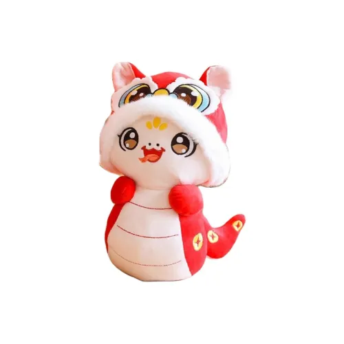 Ha Jie Bret Змея Год Талисман Совместимость с возрастом старше 3 лет Кукла Плюшевая кукла 20 см высокая