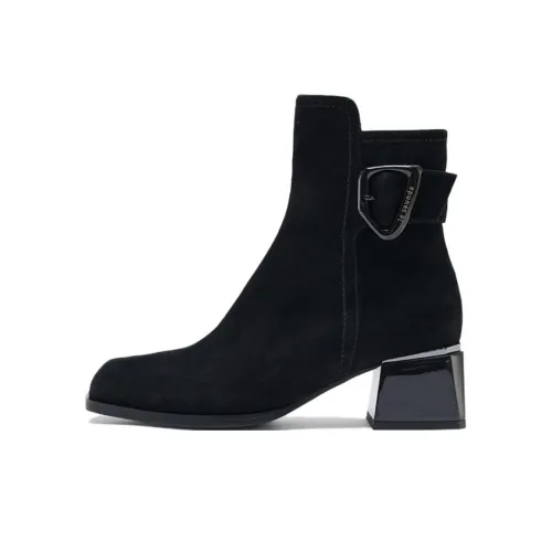 LE SAUNDA Ботильоны Женские Черные