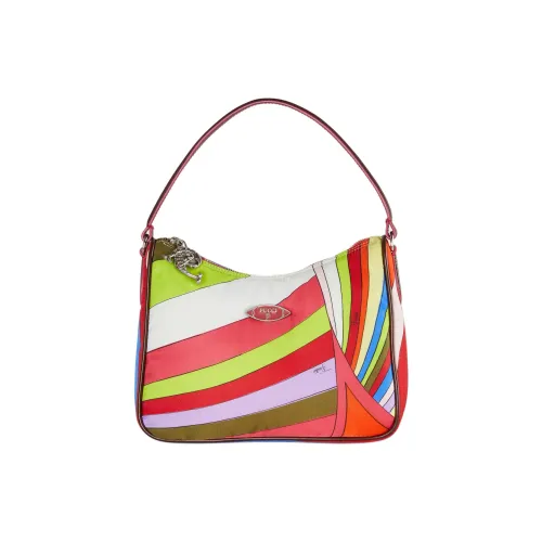 EMILIO PUCCI Нейлоновая сумка через плечо женская многоцветная