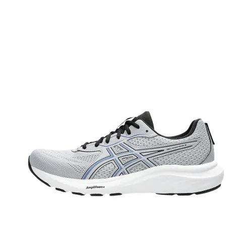 Asics Гель CONTEND 9 Устойчивый к истиранию Низкий Топ Беговые кроссовки Мужские Piedmont Серый