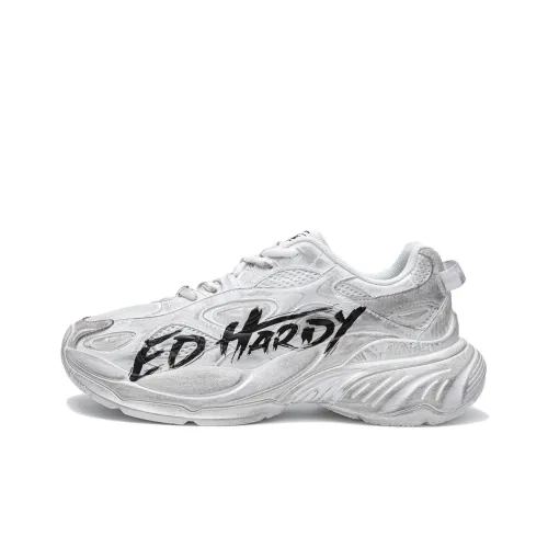 Ed Hardy массивные кроссовки с низким верхом унисекс
