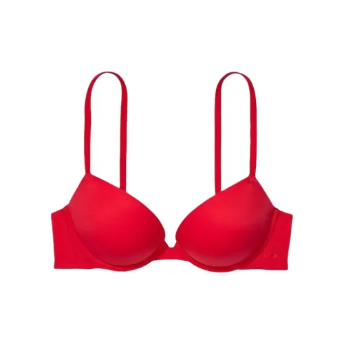 Victoria's Secret Розовый Девичий Бюстгальтер Женские Spicy Перечно-красный