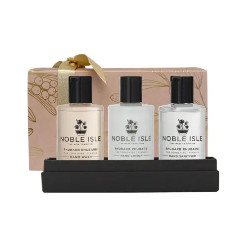 NobleIsle Большой Желтый Коробка для Руки Trial Наборы Ухода за Кожей Calming Skin 75мл+75мл+75мл