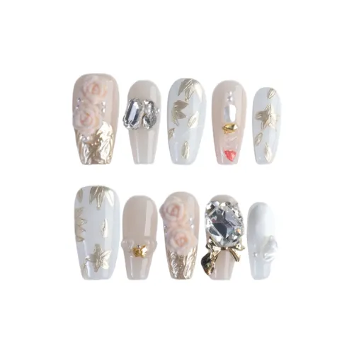 Song Biography Премиум Позолоченный Сверкающий страз 25 мм с Белым Эффектом Усиления Средний LADDER