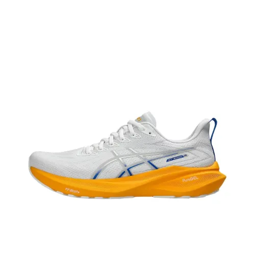 Asics GT 2000 13 Устойчивый к износу Низкий топ Беговые кроссовки Мужские Белые