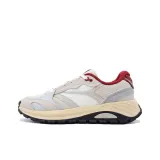 Серо-бежевый, красный