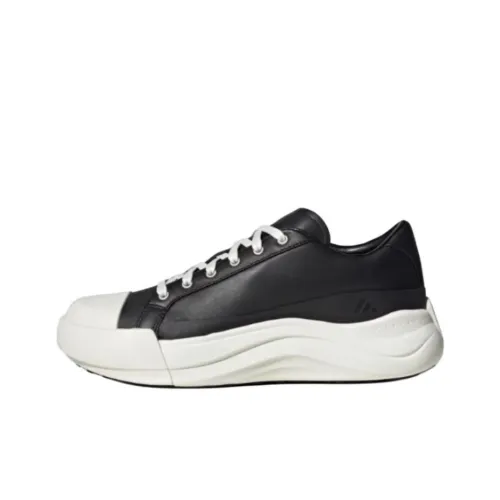 Adidas Износостойкий и Легкий Низкий Топ Скейтборд Кроссовки Унисекс Черный