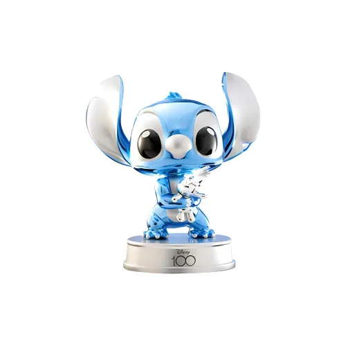 Hot Toys Disney 100 Collection Стич и Маленькие Золотые Фигурки в стиле Chibi