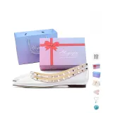 Экрю [Подарочная коробка Набор] Подарочный (Плоская подошва 1 см)