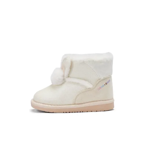 DAVE&BELLA Детские зимние сапоги High Top Pearl White Pre School