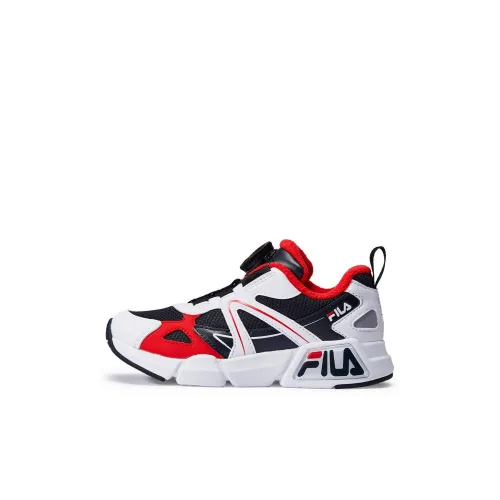 FILA KIDS BOA Low Топ Детская Беговая Обувь Легенда Синий FILA Белый Детский