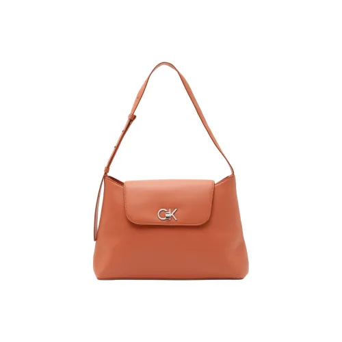 CALVIN KLEIN Переработанный полиэстер Тоут Сумка Сумка для покупок Сумка Сумка через плечо Женская Апельсин