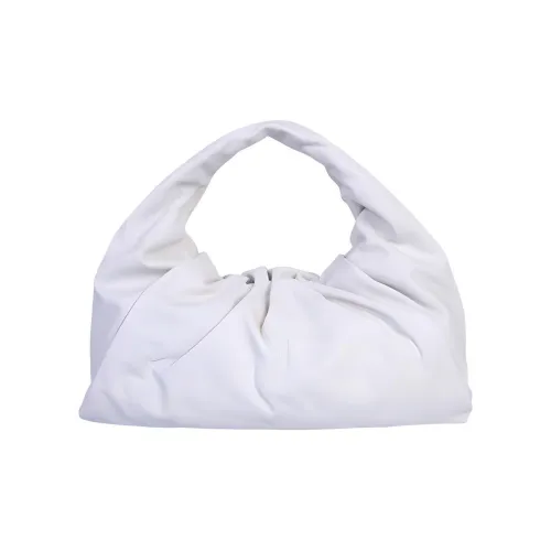 Bottega Veneta POUCH Облачная Сумка Телячья Кожа Сумка через плечо Женская Белая