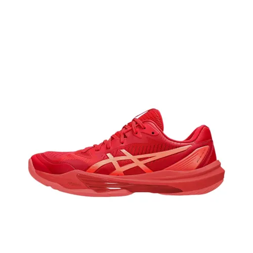 Asics Sky Elite FF 3 Устойчивые к истиранию Низкие Кроссовки для тренировок Мужские Красные