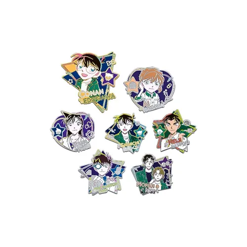 GUANGBO x Детектив Конан Металлический значок значки коллекции Million Dollar Star