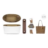 Городской 33 DuPont Бумага Лайнер + [Темно-коричневый Ежедневный Лайнер] + Кофейный Кролик Чарм