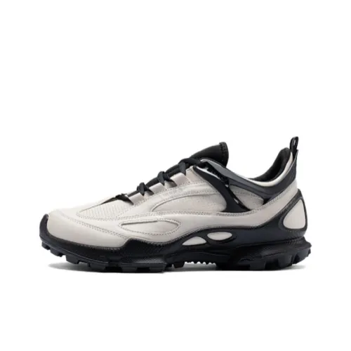 Ecco Walking C Беговые кроссовки Низкий Топ Песочный Гравийный Серый Мужской