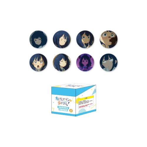 Aniple There Are Too Many Defeated Женский Characters Анна Яцумэ Expression. Значки