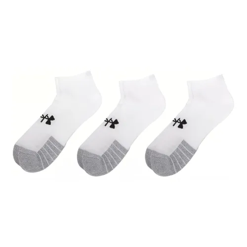 Under Armour HeatGear 3 шт Белый Унисекс MID Носки до икры