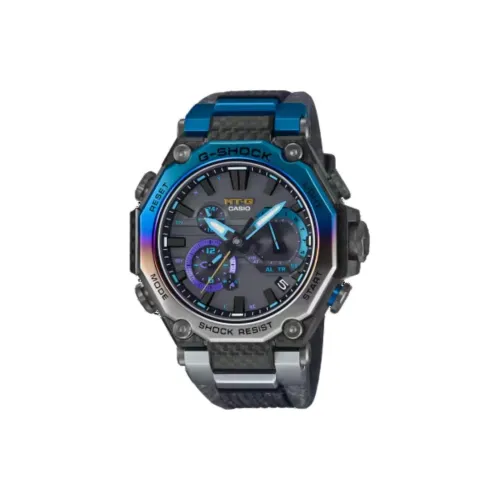 CASIO MTG B2000 Collection Солнечный кварцевый механизм смола ремешок часы мужские черный циферблат