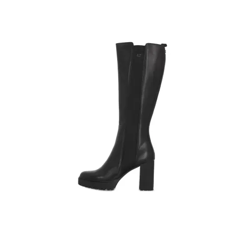 CULT GAIA Женские высокие сапоги на колено черные