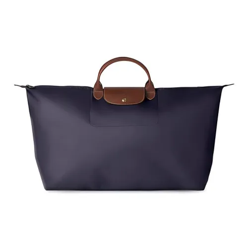 LONGCHAMP Le Pliage Холст Дорожная Сумка Сумка через плечо Сумка Большая Женская Ягодный Фиолетовый