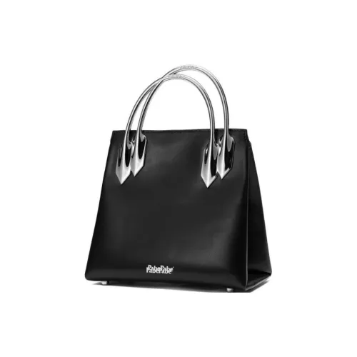 PabePabe Коровья кожа Портативная Сумка через плечо Сумка на плечо Стандартная Женская Черная