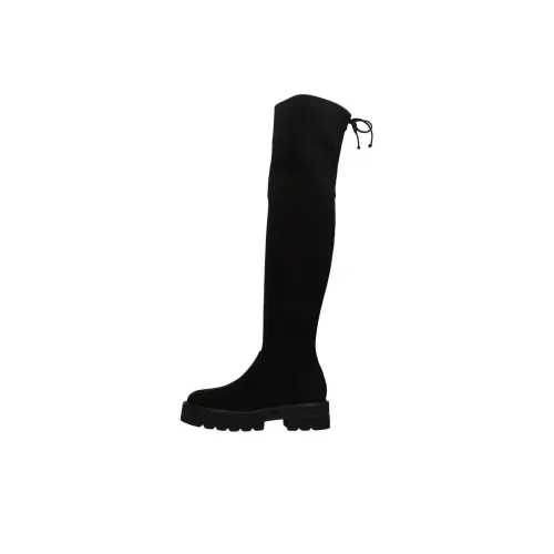 Stuart Weitzman SW Lowland Женские высокие сапоги Черные