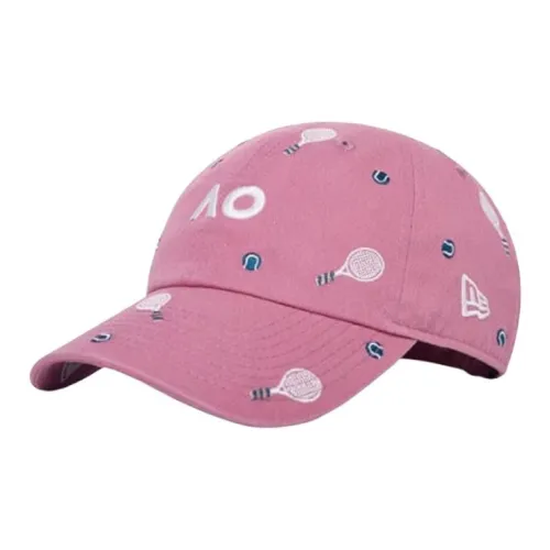 New Era Хлопок Полиэстер Кепки Унисекс Темно-Красный